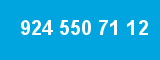 924 550 71 12 924 550 71 12